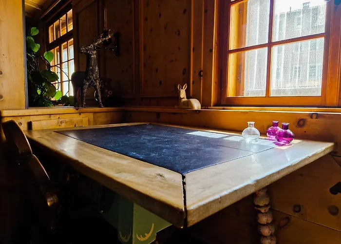 Fewo's Und Apartment's Blaues Haus Апартаменты Давос