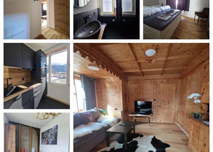 Fewo's Und Apartment's Blaues Haus Апартаменты Давос